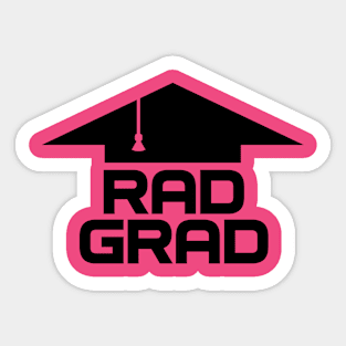 RAD GRAD Sticker